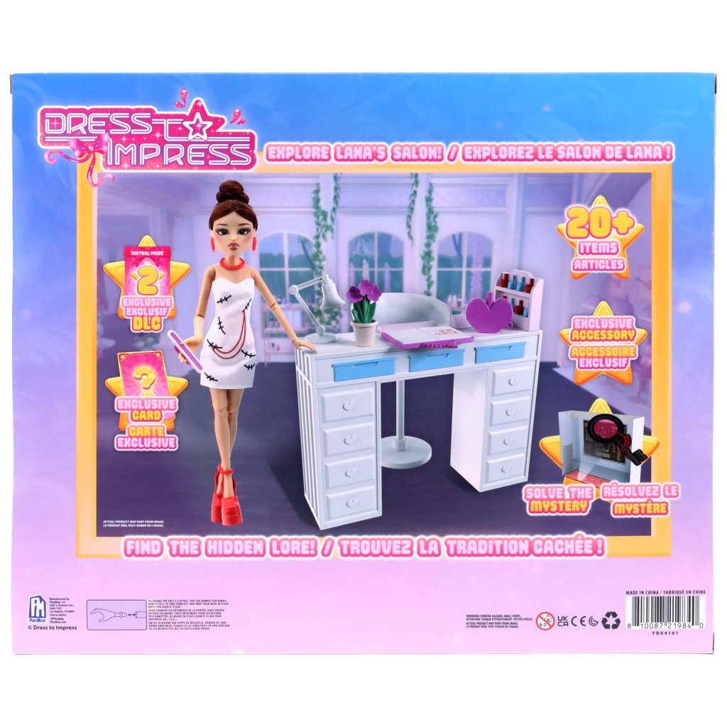 Dress to Impress Lana's Salon Deluxe Fashion Doll Set