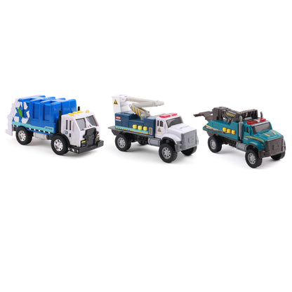 Mighty Fleet Toughest Minis Urban 3pk