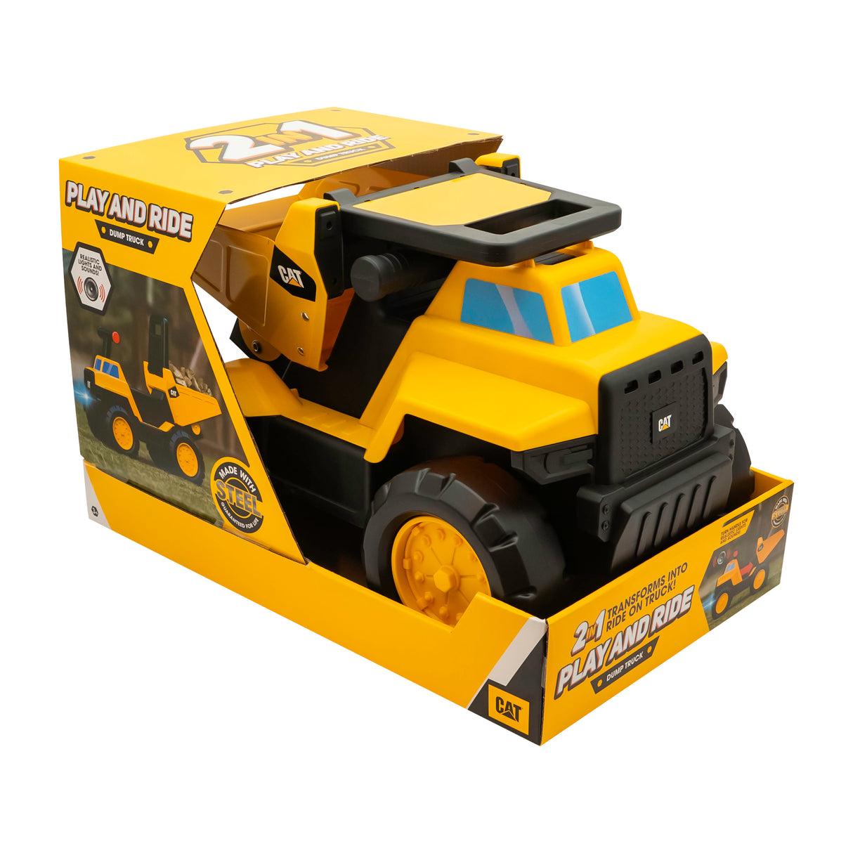 CAT Play and Ride Dump Truck