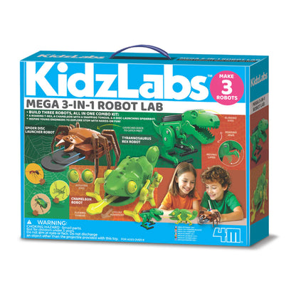 4M KidzLabs Mega 3 in 1 Robot Lab