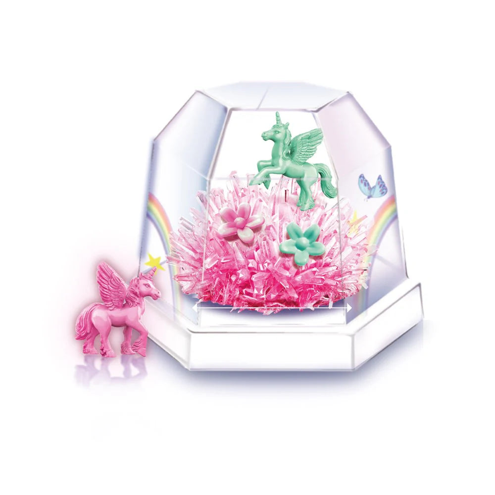 4M Crystal Growing Unicorn Crystal Terrarium