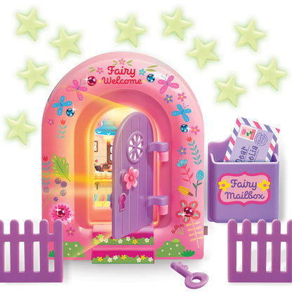 4M KidzMaker Starlit Light-Up Fairy Door