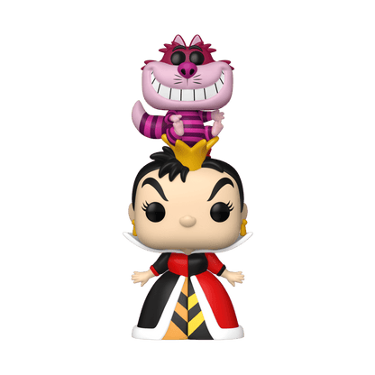 Funko Alice in Wonderland (1951) Queen of Hearts with Cheshire Cat Pop! Premium