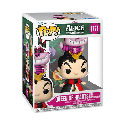 Funko Alice in Wonderland (1951) Queen of Hearts with Cheshire Cat Pop! Premium