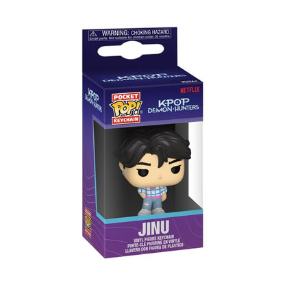 Funko KPop Demon Hunters Jinu Pop! Keychain
