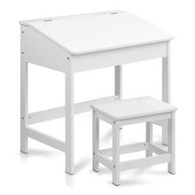 Keezi 2PCS Kids Table and Chairs Set Activity Children Playing Toys Study Desk