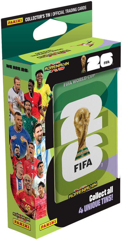 Topps Panini Fifa World Cup Adrenalyn Xl 2026 Card Pocket Tin