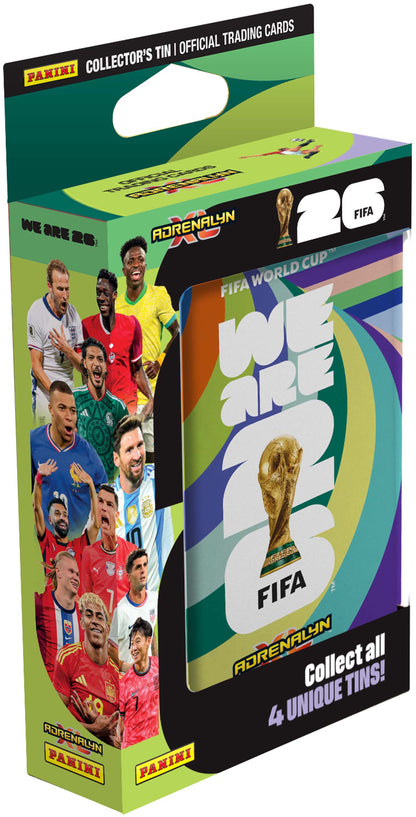 Topps Panini Fifa World Cup Adrenalyn Xl 2026 Card Pocket Tin