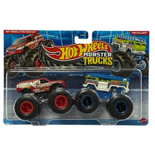 Hot Wheels Monster Trucks Vehicle 2-Pack Fire Rescue VS HW 5 Alarm