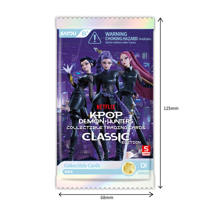 KPop Demon Hunters Foil Collectible Trading Cards-Classic Edition Card