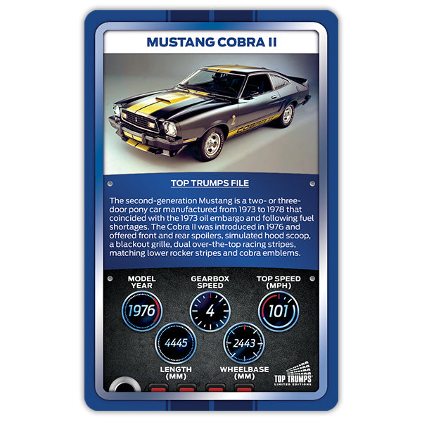 Top Trumps Ford Limited Edition Card Game