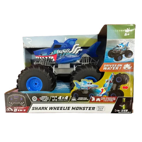 Revolt Radio Control Amphibious Shark Wheelie Monster
