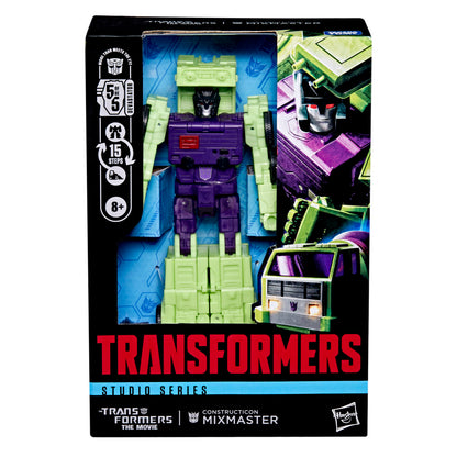 Transformers Studio Series Voyager Class The Transformers: The Movie Constructicon Mixmaster Action Figure