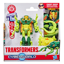 Transformers Cyberworld Armored Cyber Changers Chop Shop Action Figure