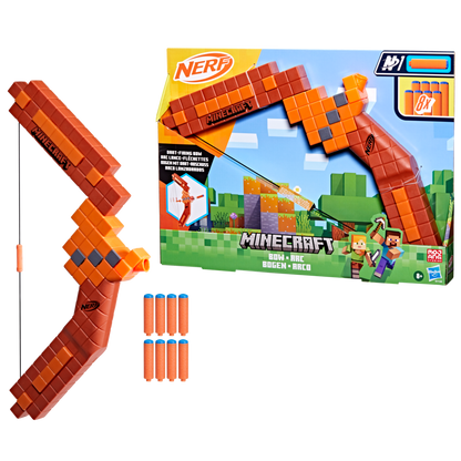 Nerf Minecraft Bow Dart Blaster