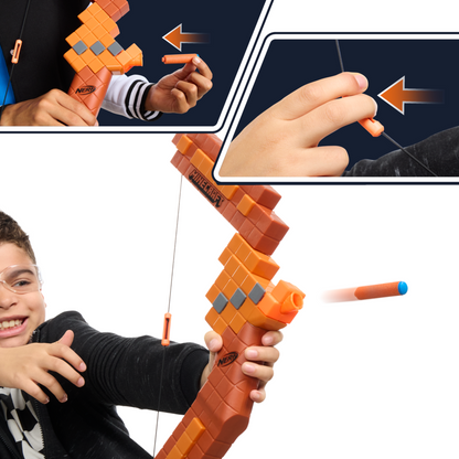 Nerf Minecraft Bow Dart Blaster
