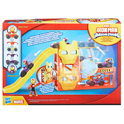 Marvel Iron Man and his Awesome Friends Iron Garage Boys & Girls Playset