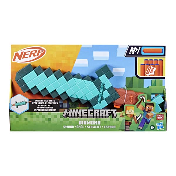 Nerf Minecraft Diamond Sword