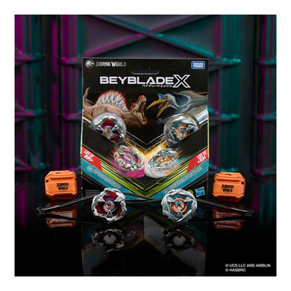 BeyBlade Jurassic  Spinosaurus vs. Quetzalcoatlus