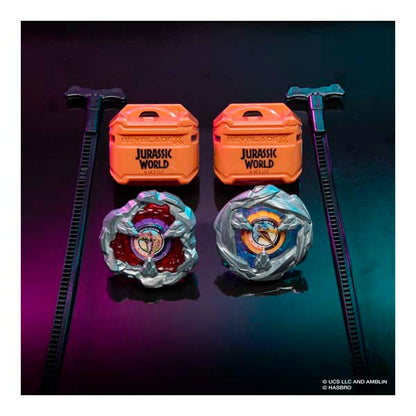 BeyBlade Jurassic  Spinosaurus vs. Quetzalcoatlus