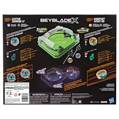 Beyblade X Sneak Attack Battle Set with Arena