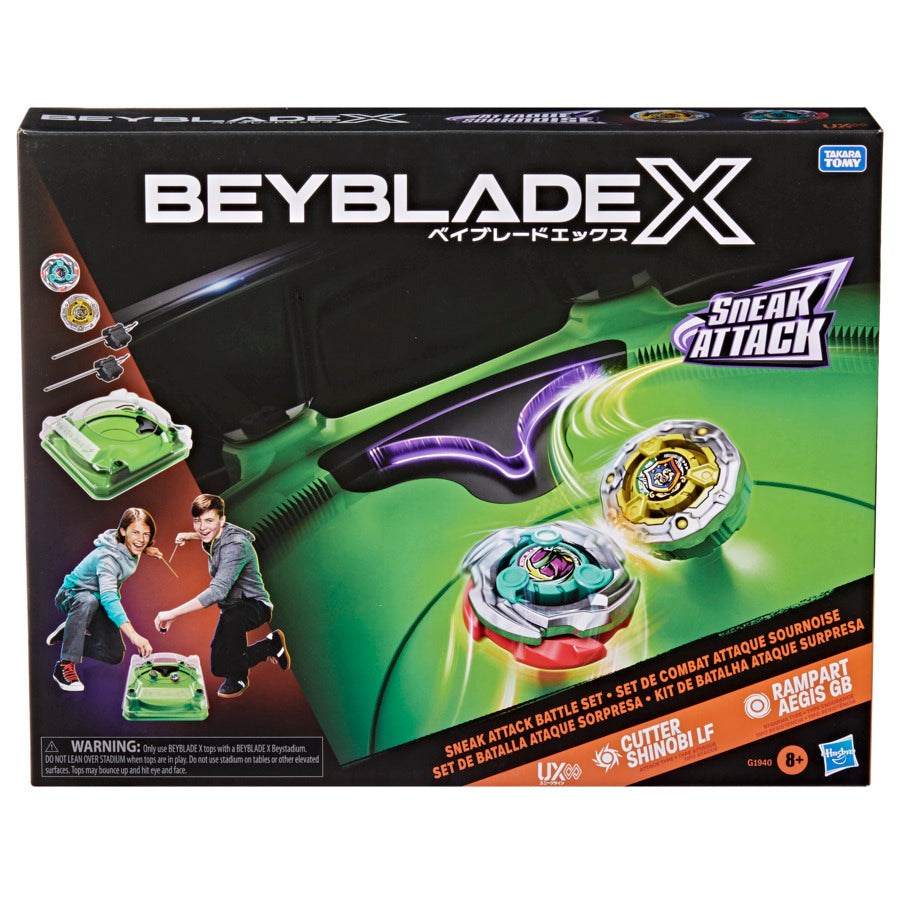 【海外限定】ベイブレードX SNEAK ATTACK BATTLE SET Beyblade X Sneak Attack Battle Set with Arena – Toys