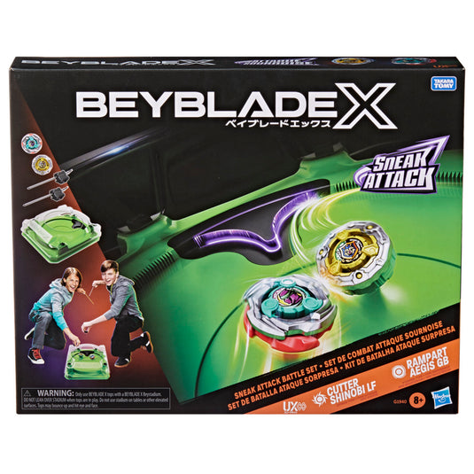 Beyblade X Sneak Attack Battle Set with Arena