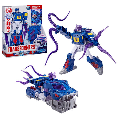 Transformers Cyberworld Soundwave Deep Sea Explorer Energon Surge Action Figure