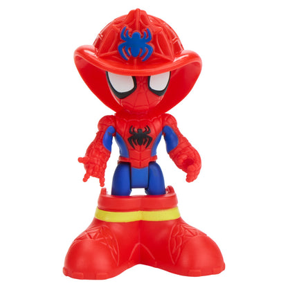 Marvel Spidey and his Amazing Friends Rescue-Webs Firetruck Action Figure and Vehicle