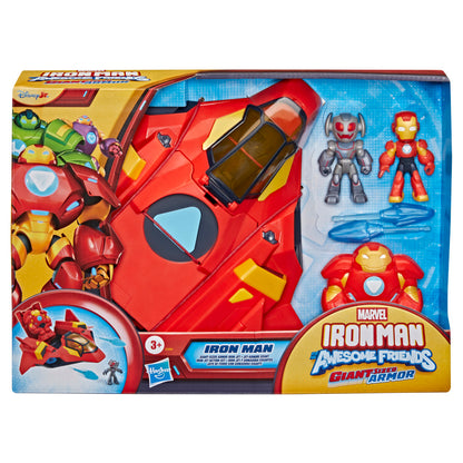 Disney Jr. Series Marvel’s Iron Man and his Awesome Friends Giant-Sized Armor Iron Jet