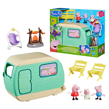 Peppa Pig Three Little Piggies Caravan Playset