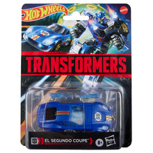Transformers Collaborative Hot Wheels x Transformers El Segundo Coupe Converting Action Figure