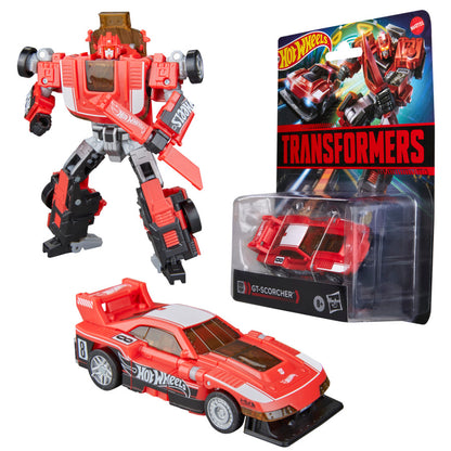 Transformers Collaborative Hot Wheels x Transformers GT-Scorcher Converting Action Figure