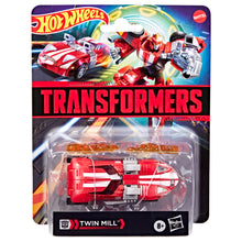 Transformers Collaborative Hot Wheels x Transformers Red Twin Mill Converting Action Figure
