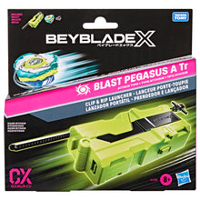 Beyblade X Clip & Rip Right-Spin Launcher & Top Set