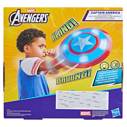 Marvel Avengers Captain America Battle-React Shield Role Play Toy