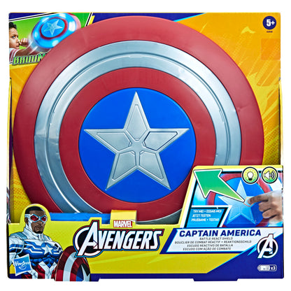Marvel Avengers Captain America Battle-React Shield Role Play Toy