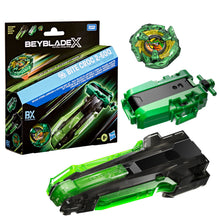 Beyblade X Deluxe String Launcher Custom Grip & Top Set