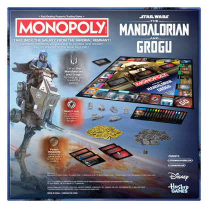 Monopoly Star Wars The Mandalorian and Grogu Edition Board Game