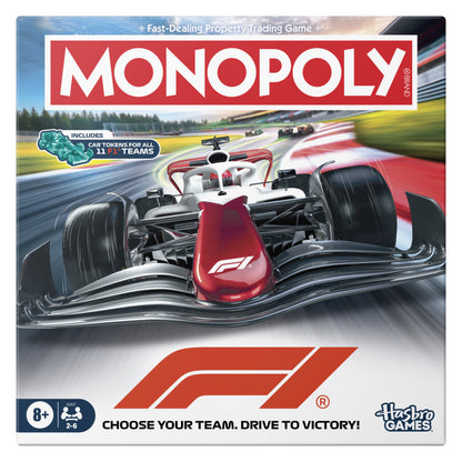Monopoly F1 Edition Board Game