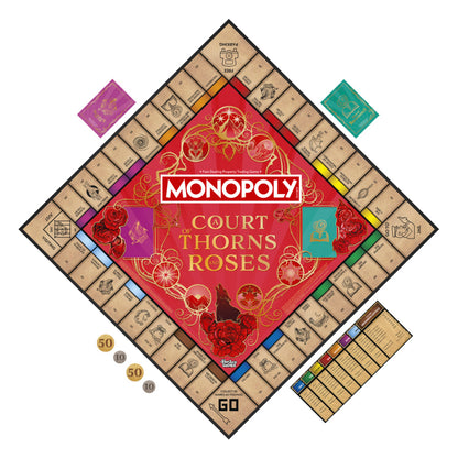 Monopoly A Court of Thorns and Roses Edition Board Game