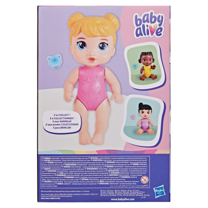 Baby Alive Peaceful Pacifier Blonde Hair Baby Doll