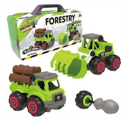 Construct IT 2 in 1 Forestry Set