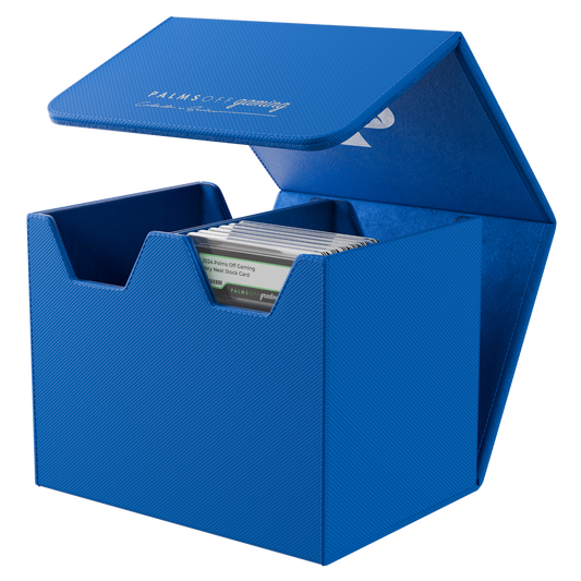 Palms Off Gaming Collector's Series Graded Card Storage Case  – Medium Blue