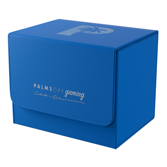 Palms Off Gaming Collector's Series Graded Card Storage Case  – Medium Blue