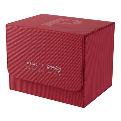Palms Off Gaming Collector's Series Graded Card Storage Case  – Medium Red
