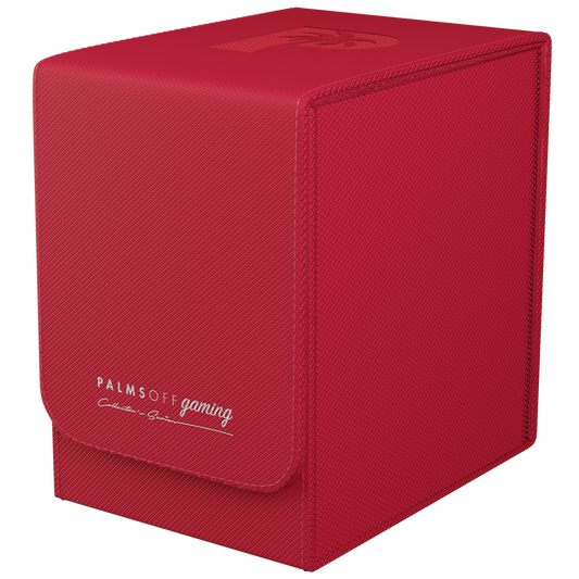 Palms Off Gaming Collector's Series Graded Card Storage Case  – Small Red