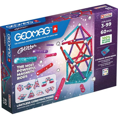 Geomag Glitter Color 60 pcs