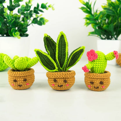 Gift Republic Pocket Crochet Crafts Plants