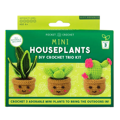 Gift Republic Pocket Crochet Crafts Plants